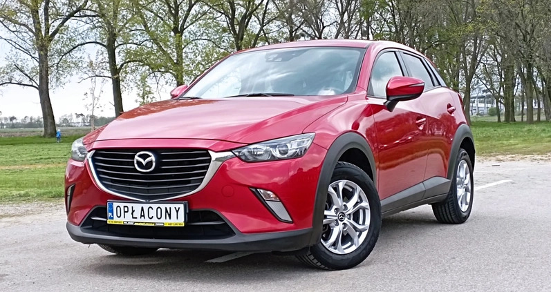 Mazda CX-3 cena 53900 przebieg: 200000, rok produkcji 2015 z Żuromin małe 466